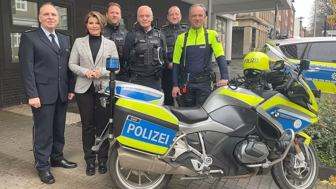 POL-HA: Mathias Witte wird Leiter der Polizeisonderdienste (PSD) - Polizeipräsidentin Ursula Tomahogh stellt neue Einheit vor - Bild: presseportal.de