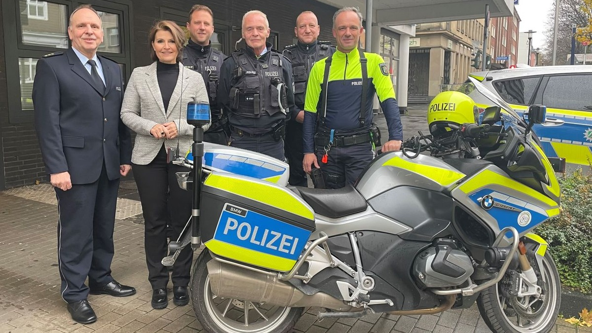 POL-HA: Mathias Witte wird Leiter der Polizeisonderdienste (PSD) - Polizeipräsidentin Ursula Tomahogh stellt neue Einheit vor - Foto: presseportal.de