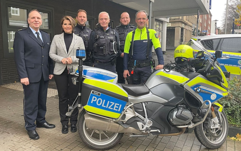 POL-HA: Mathias Witte wird Leiter der Polizeisonderdienste (PSD) - Polizeipräsidentin Ursula Tomahogh stellt neue Einheit vor - Foto: presseportal.de