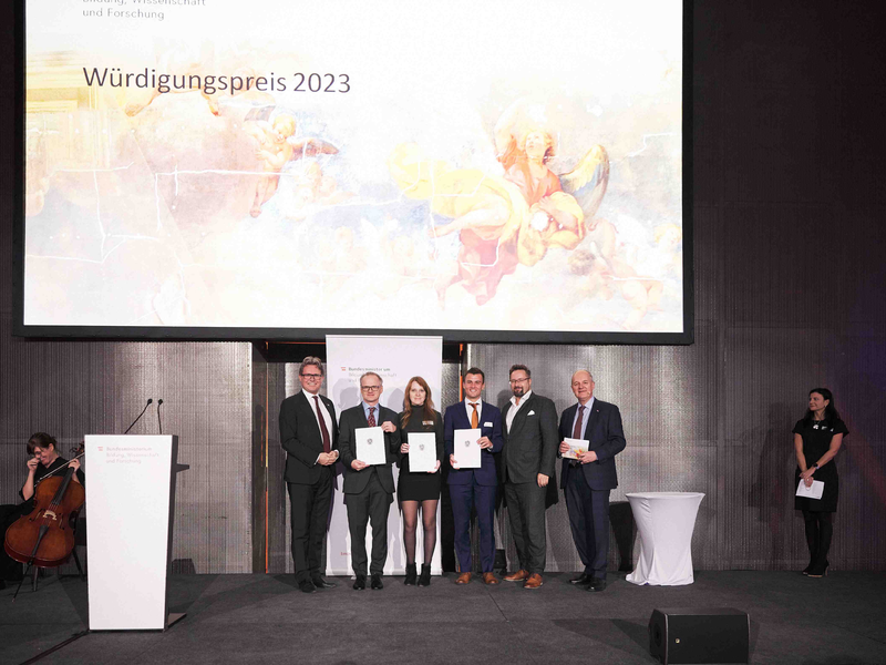 Würdigungspreis - Foto: BMBWF/elephant and porcelain GmbH/Gabor Mayerhofer (gabor@eap.at) /www.eap.at über pressetext.de