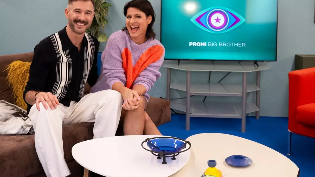Jochen Schropp Marlene Lufen Promi Big Brother - Bild: SAT.1/Willi Weber, presseportal.de