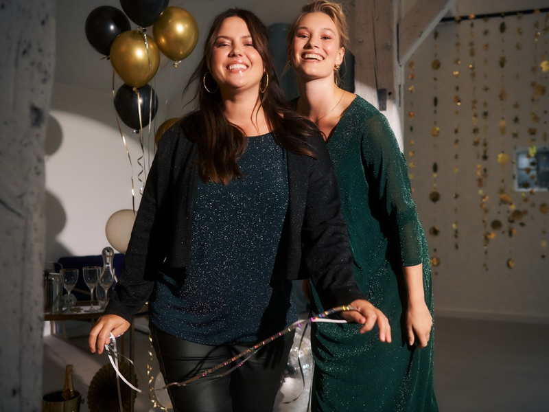 Let's sparkle! Mit diesen curvy Tipps geht es top gestylt durch die Festsaison - Foto: presseportal.de