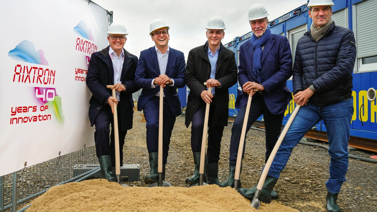 AIXTRON startet Bau des neuen Innovationszentrums - Foto: presseportal.de