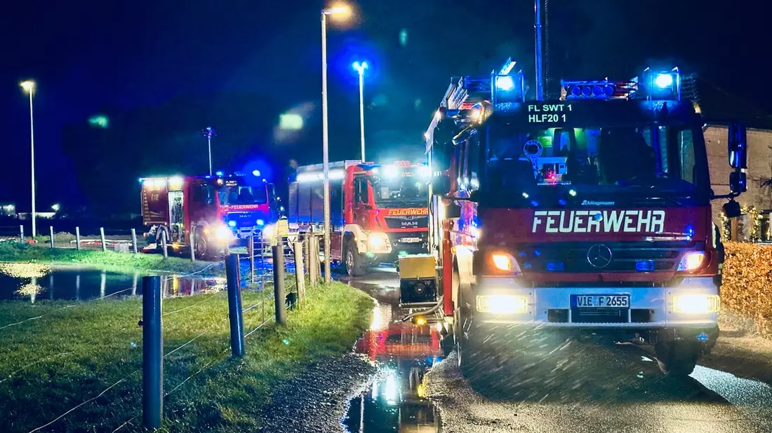 Feuerwehr leistete technische Hilfe - Bild: presseportal.de