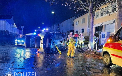 POL-PPWP: Unfall mit reichlich Alkohol im Blut - Foto: presseportal.de