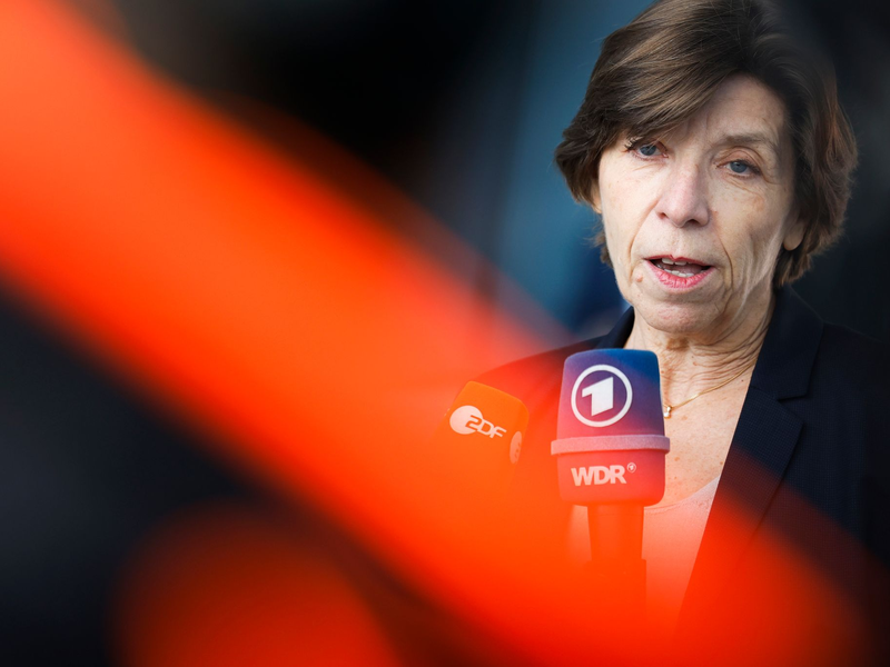 Die Außenministerin Frankreichs: Catherine Colonna. - Foto: Geert Vanden Wijngaert/AP/dpa