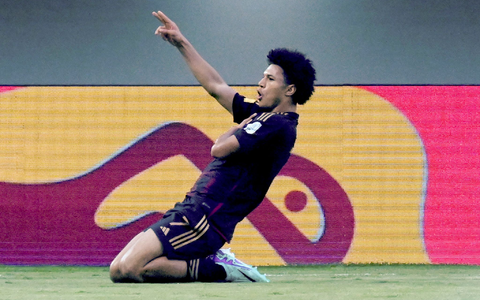 Paris Brunner erzielte zwei Treffer gegen die Argentinier. - Foto: Agung Kuncahya B./XinHua/dpa