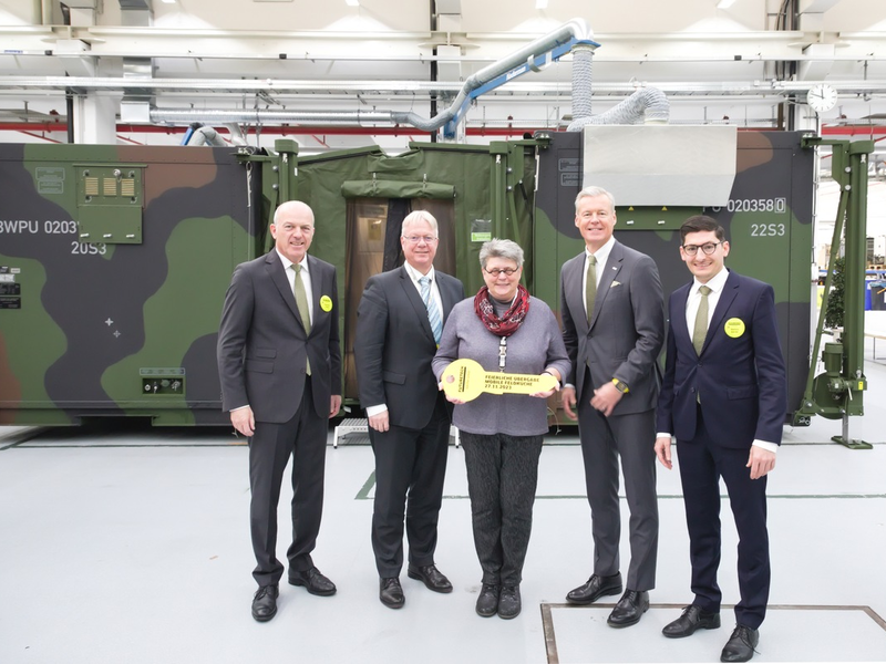 Neue Mobile Feldküchen zur Versorgung der Truppe - Foto: presseportal.de