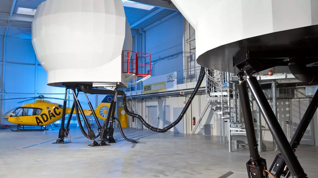 HMotion: ADAC HEMS Academy und Airbus Helicopters gründen Joint Venture für Flugsimulator-Training - Bild: presseportal.de