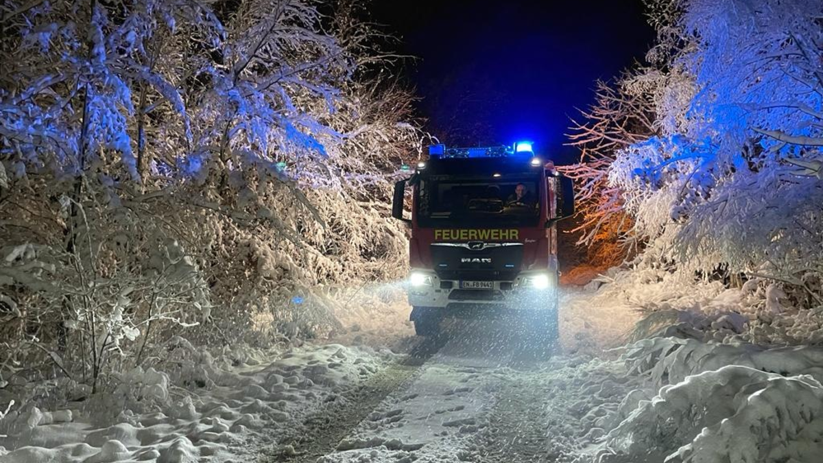 FW-EN: Mehrere wetterbedingte Einsätze für die Feuerwehr Breckerfeld - Foto: presseportal.de