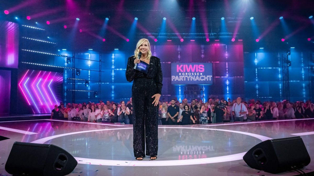 Andrea Kiewel Kiwis grosse Partynacht - Foto: SAT.1 / Claudius Pflug, presseportal.de