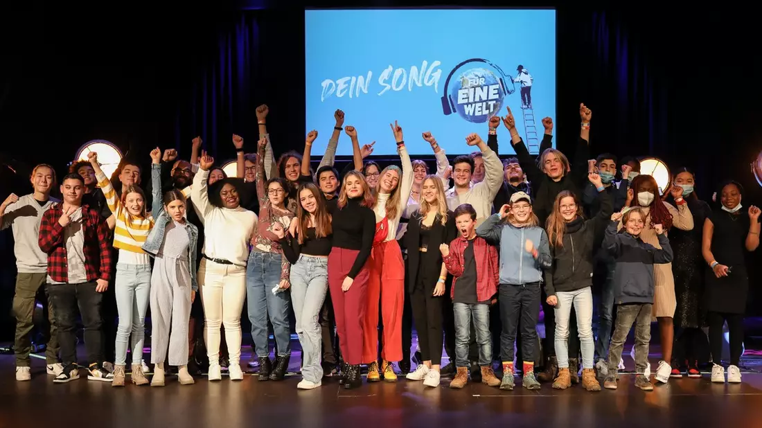 Großes Finale zum Song Contest ,Dein Song für EINE WELT!' steht bevor - Bild: presseportal.de