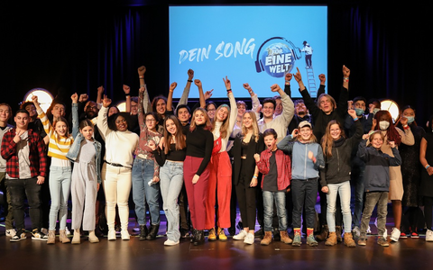 Großes Finale zum Song Contest ,Dein Song für EINE WELT!' steht bevor - Foto: presseportal.de