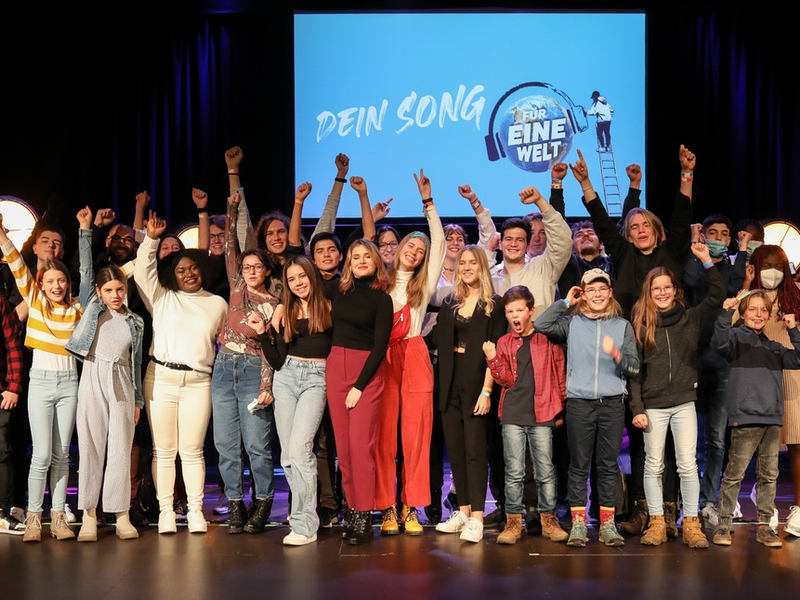 Großes Finale zum Song Contest ,Dein Song für EINE WELT!' steht bevor - Foto: presseportal.de
