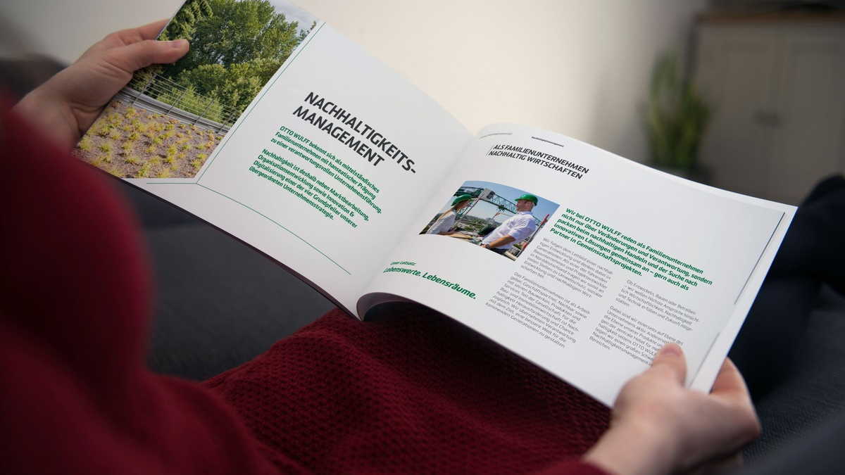 OTTO WULFF veröffentlicht ersten Nachhaltigkeitsbericht - Foto: presseportal.de