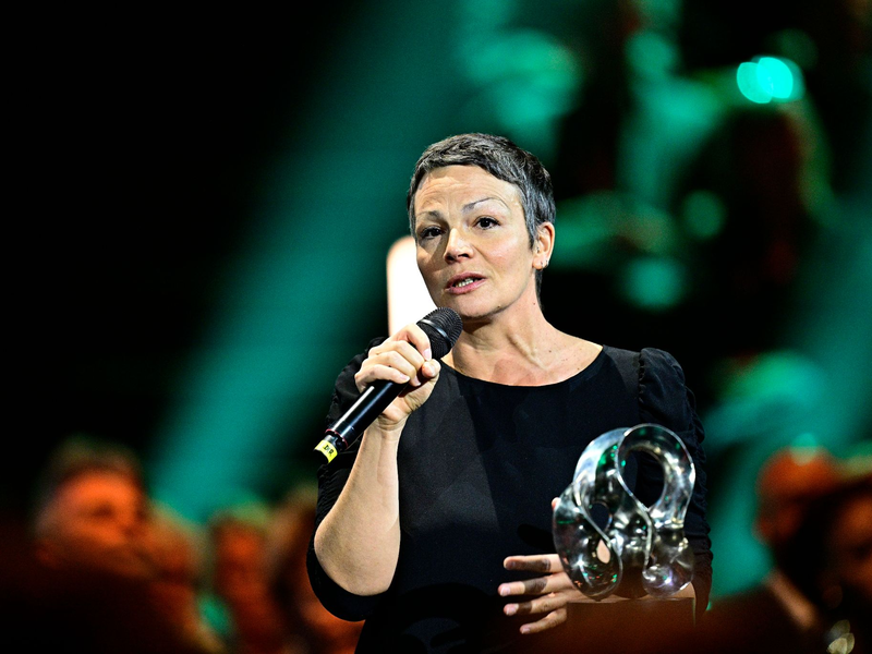 Abu Sa'da von SOS Méditerranée erhält den Right Livelihood Award «für ihre lebensrettenden humanitären Such- und Rettungsaktionen im Mittelmeer». - Foto: Magnus Lejhall/TT/TT NEWS AGENCY/AP