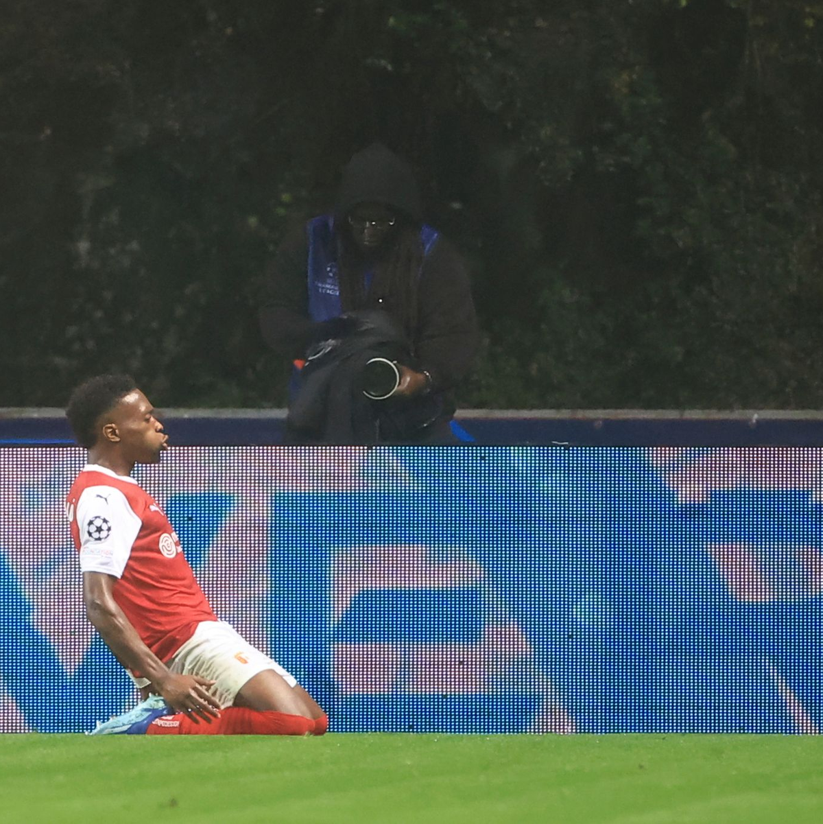 Alvaro Djalo brachte Braga mit seinem Tor zum 1:1 zurück ins Spiel. - Foto: Luis Vieira/AP