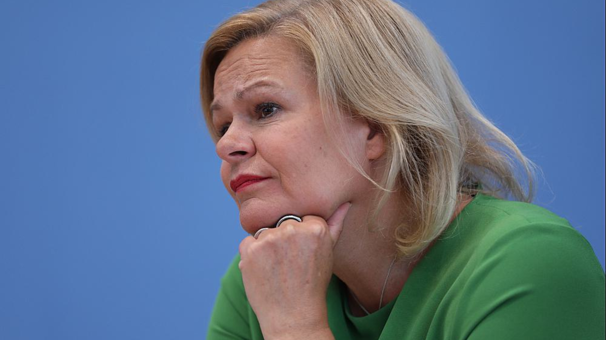 Nancy Faeser (Archiv) - Foto: über dts Nachrichtenagentur