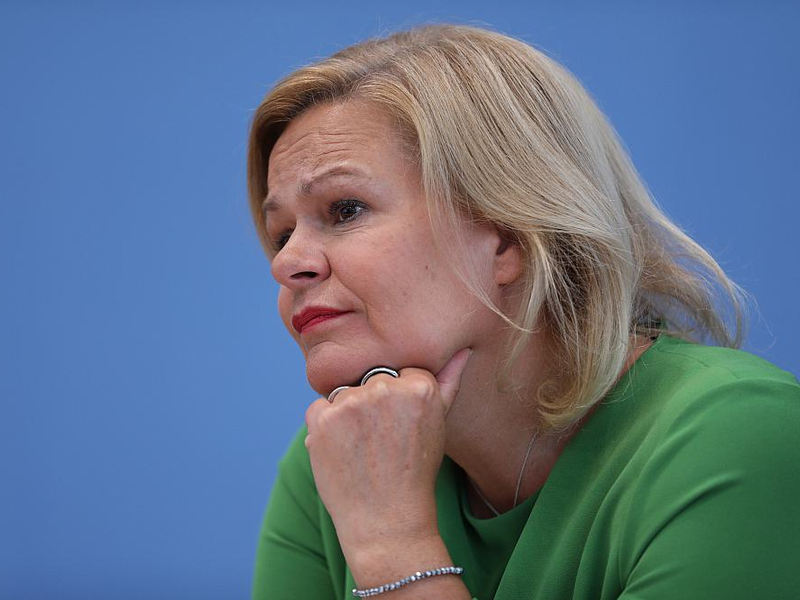 Nancy Faeser (Archiv) - Foto: über dts Nachrichtenagentur