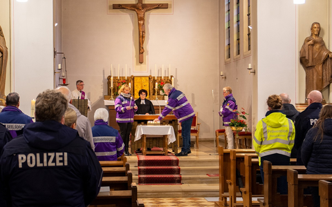 POL-BOR: Verkehrssicherheitsandacht 2023 - zum Gedenken an die Unfallopfer - Foto: presseportal.de