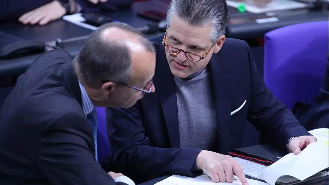Friedrich Merz und Thorsten Frei (Archiv) - Bild: über dts Nachrichtenagentur