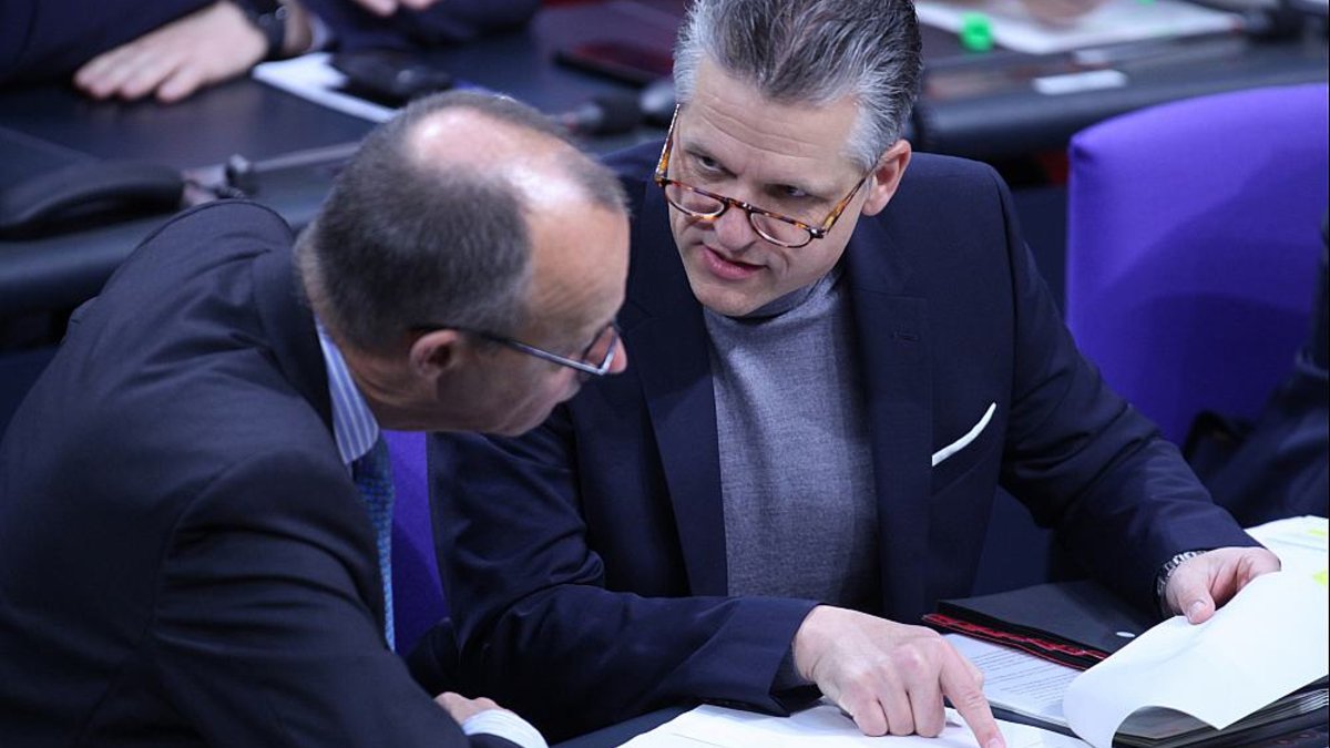 Friedrich Merz und Thorsten Frei (Archiv) - Foto: über dts Nachrichtenagentur