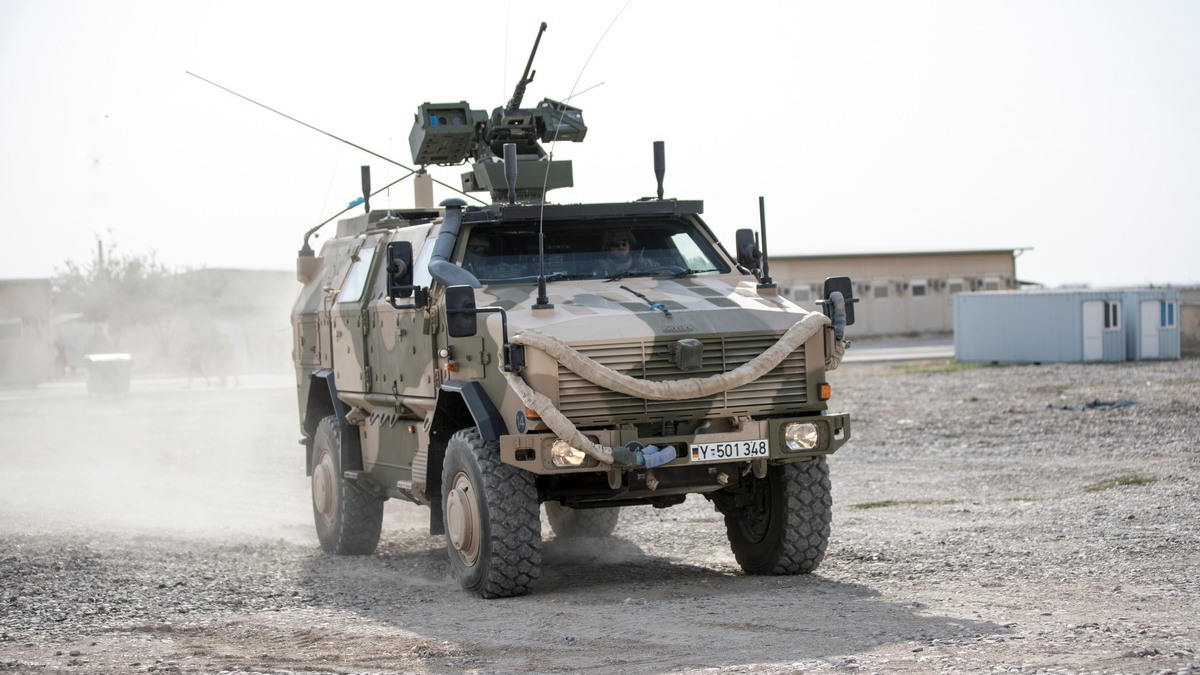 Bundeswehr erhält 50 neue Dingos / Ersatzbeschaffungen des BAAINBw laufen weiter - Foto: presseportal.de
