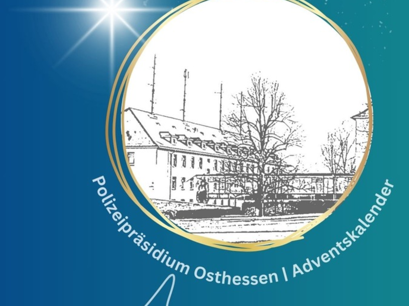 POL-OH: Jeden Tag ein Türchen für mehr Sicherheit - Der Instagram-Adventskalender der Polizei Osthessen mit nützlichen Präventionstipps - Foto: presseportal.de