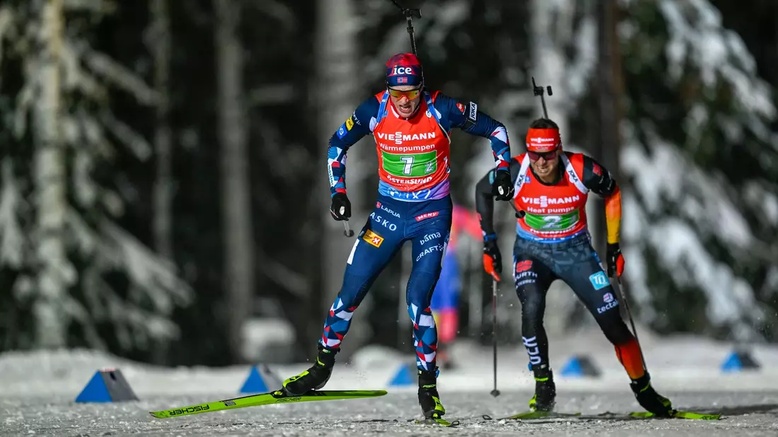 Dank des besten Rennens seiner Laufbahn sprintete der 30-Jährige nicht nur zum Triumph über zehn Kilometer, sondern eroberte auch noch die Führung im Gesamtweltcup. - Bild: Pontus Lundahl/TT News Agency/AP/dpa