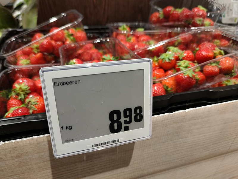 Erdbeeren im Supermarkt (Archiv) - Foto: über dts Nachrichtenagentur
