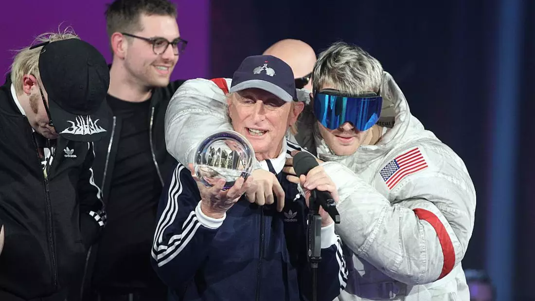 Ski Aggu, Joost und Otto Waalkes am 30.11.2023 - Bild: über dts Nachrichtenagentur