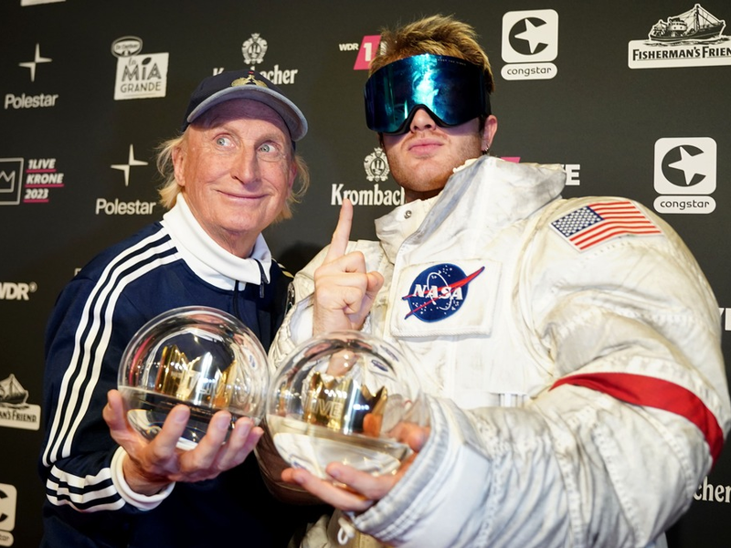 1LIVE Krone: Ski Aggu und Otto räumen ab - Foto: presseportal.de