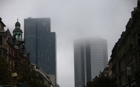 Frankfurter Bankentürme im Nebel (Archiv) - Foto: über dts Nachrichtenagentur