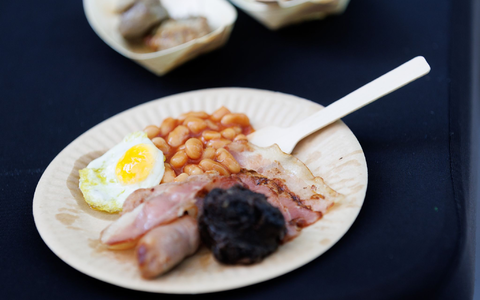 «Ein English Breakfast ist etwas, dessen Zutaten aus dem Vereinigten Königreich stammen», sagt Guise Bule, Chef der English Breakfast Society. - Foto: Eduardo Parra/Zuma Press/dpa