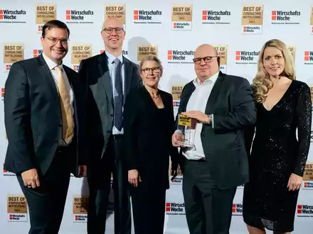 Strategiearbeit der Südzucker-Gruppe ausgezeichnet / Hochkarätige Jury verleiht ersten Preis für mit Horváth entwickelte Konzernstrategie der Südzucker-Gruppe - Foto: presseportal.de