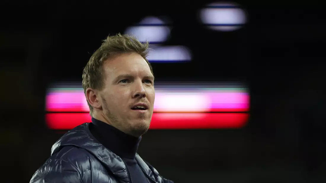 «Leichte Gegner gibt es sowieso nicht», sagt Bundestrainer Julian Nagelsmann. - Bild: Christian Charisius/dpa