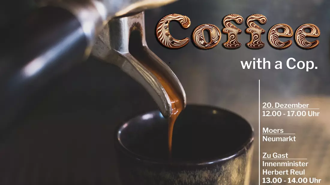 POL-WES: Coffee with a Cop am 20.12.2023 in Moers. - Bild: presseportal.de