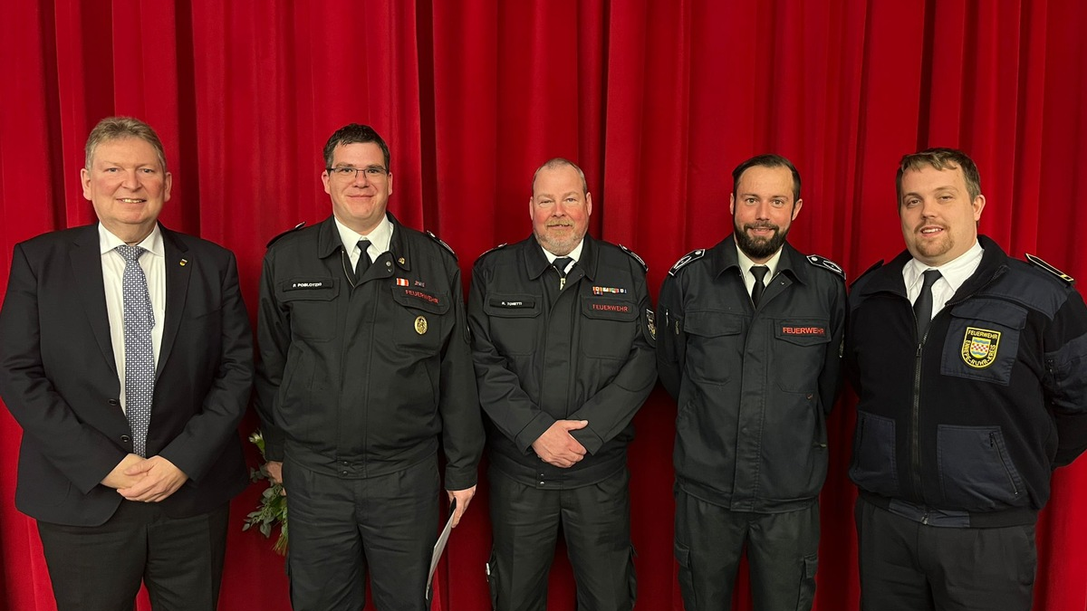 FW-EN: Wetter - Jahresfest und neuer stv. Leiter der Feuerwehr Wetter (Ruhr) - Foto: presseportal.de