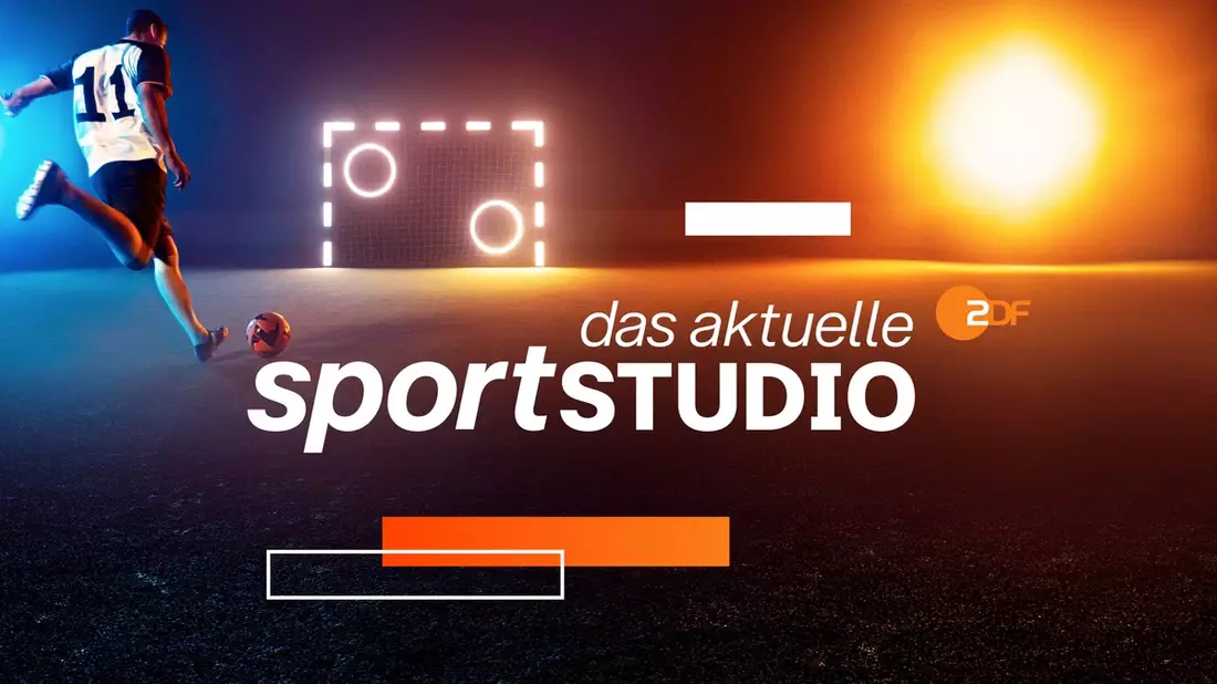 Neues Design: Der ZDF-sportstudio-Samstag in Orange-Heat - Bild: presseportal.de