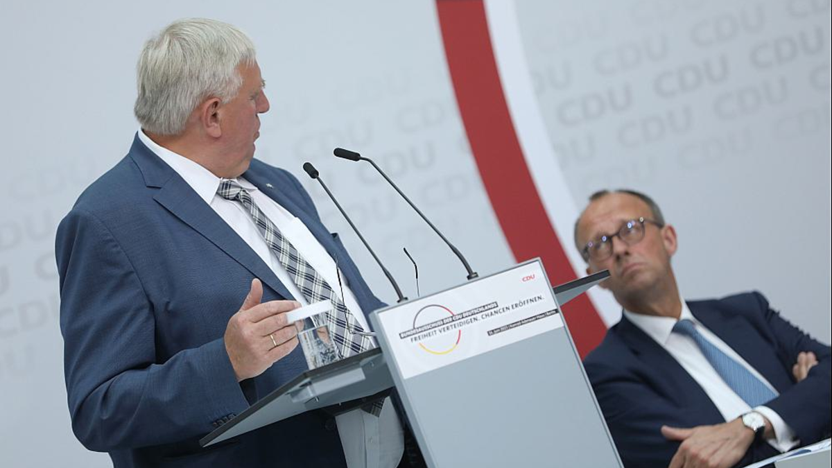 Karl-Josef Laumann und Friedrich Merz (Archiv) - Foto: über dts Nachrichtenagentur