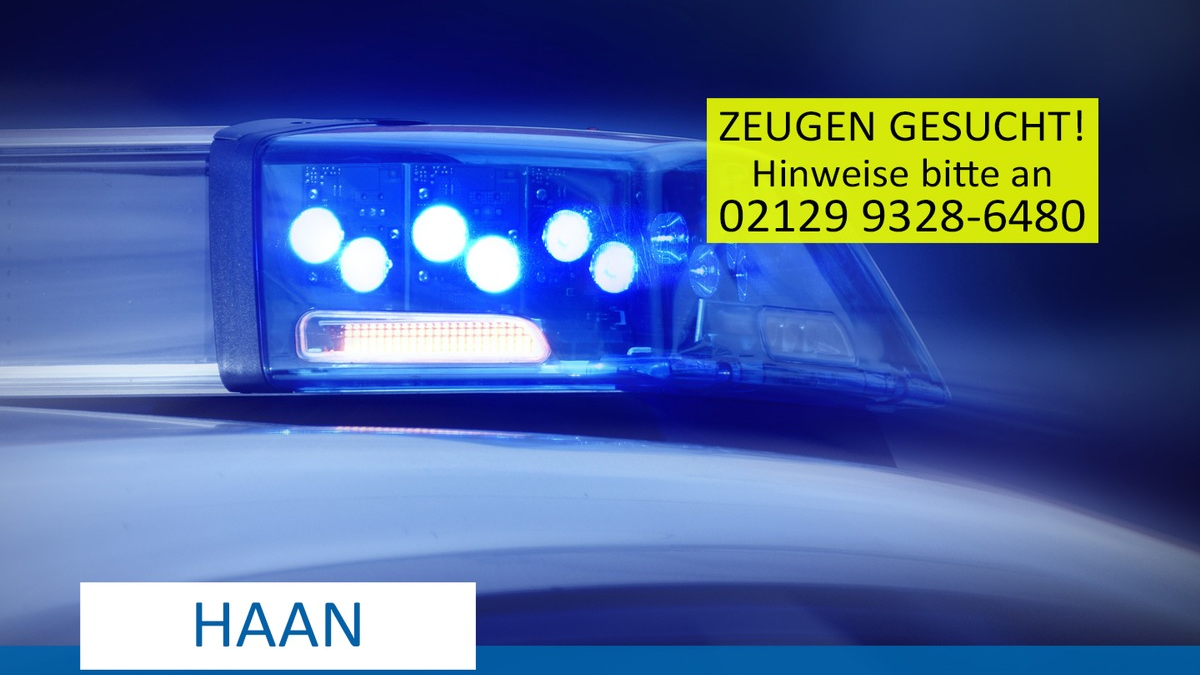 POL-ME: 25-jähriger Haaner ausgeraubt - die Polizei ermittelt - Haan - 2312006 - Foto: presseportal.de