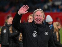 Horst Hrubesch bleibt vorerst Interims-Bundestrainer der deutschen Fußballerinnen. - Foto: Sebastian Christoph Gollnow/dpa