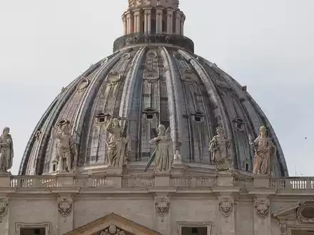 Kuppel des Petersdom am Vatikan - Foto: über dts Nachrichtenagentur