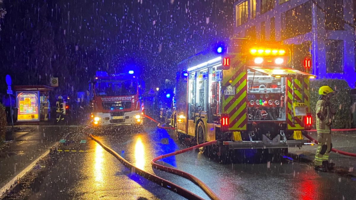 FW Konstanz: Wohungsbrand - Foto: presseportal.de