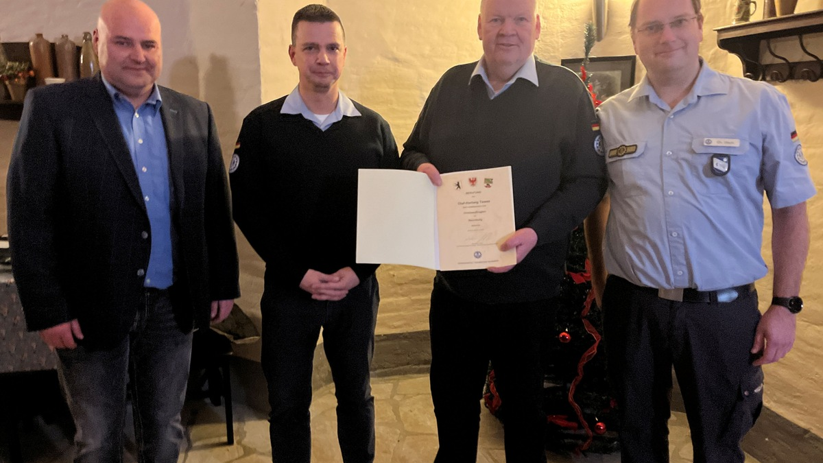 THW LVBEBBST: Neustart mit neuem Ortsbeauftragten beim THW Naumburg - Foto: presseportal.de