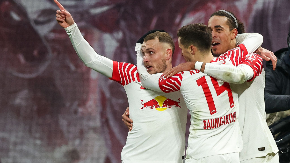 Leipzig setzte sich zuhause gegen Heidenheim durch. - Foto: Jan Woitas/dpa