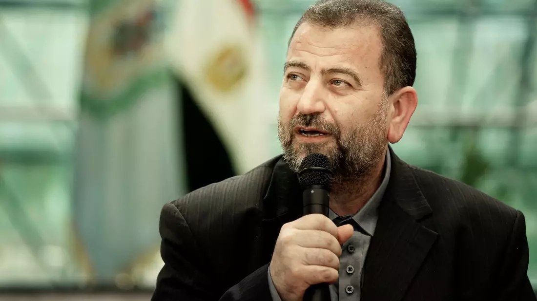 Will keine Verhandlungen während des Kriegs: Saleh al-Aruri (Archivbild). - Bild: Nariman El-Mofty/AP/dpa