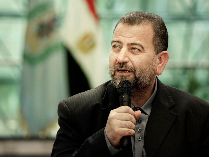 Der stellvertretende Leiter des Politbüros der islamistischen Hamas, Saleh al-Aruri, soll in Beirut ums Leben gekommen sein. - Foto: Nariman El-Mofty/AP/dpa