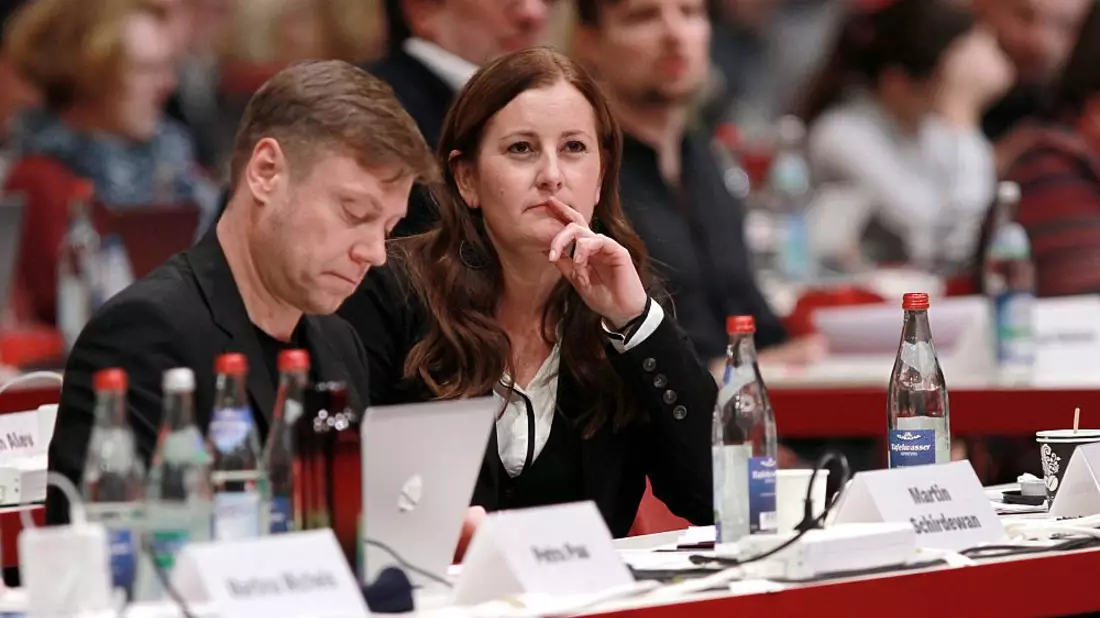 Janine Wissler und Martin Schirdewan beim Parteitag im November - Bild: über dts Nachrichtenagentur