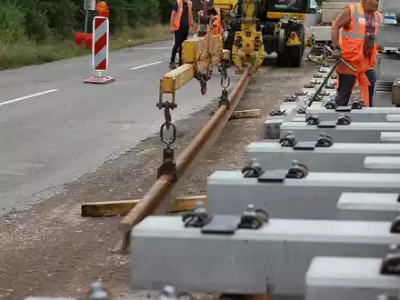 Bauarbeiten an einer Bahnstrecke (Archiv) - Foto: über dts Nachrichtenagentur